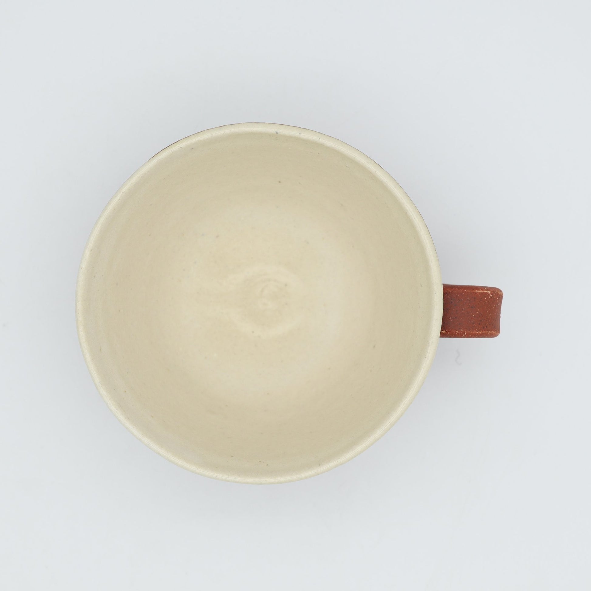 小峰尚 赤化粧面取スープカップ - マグカップ・スープカップ | 益子焼 陶庫