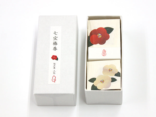 [Washi Club] Wrapping Incense Shippo Camellia Incense