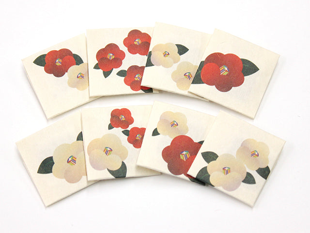 [Washi Club] Wrapping Incense Shippo Camellia Incense