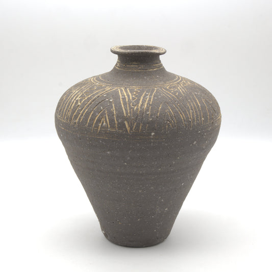 荻野善史 象嵌花器 - 花器・壺 | 益子焼 陶庫