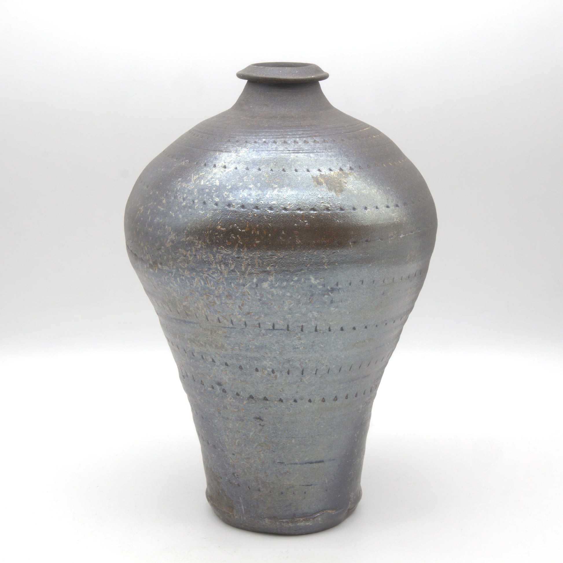 荻野善史 象嵌花器 - 花器・壺 | 益子焼 陶庫