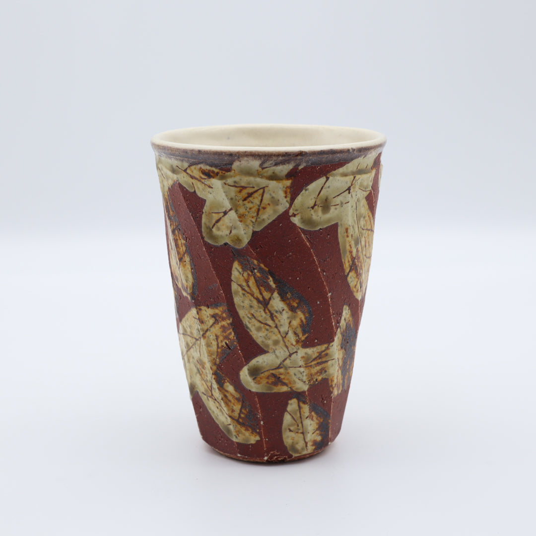 [Komine Takashi] Autumn leaves design free cup