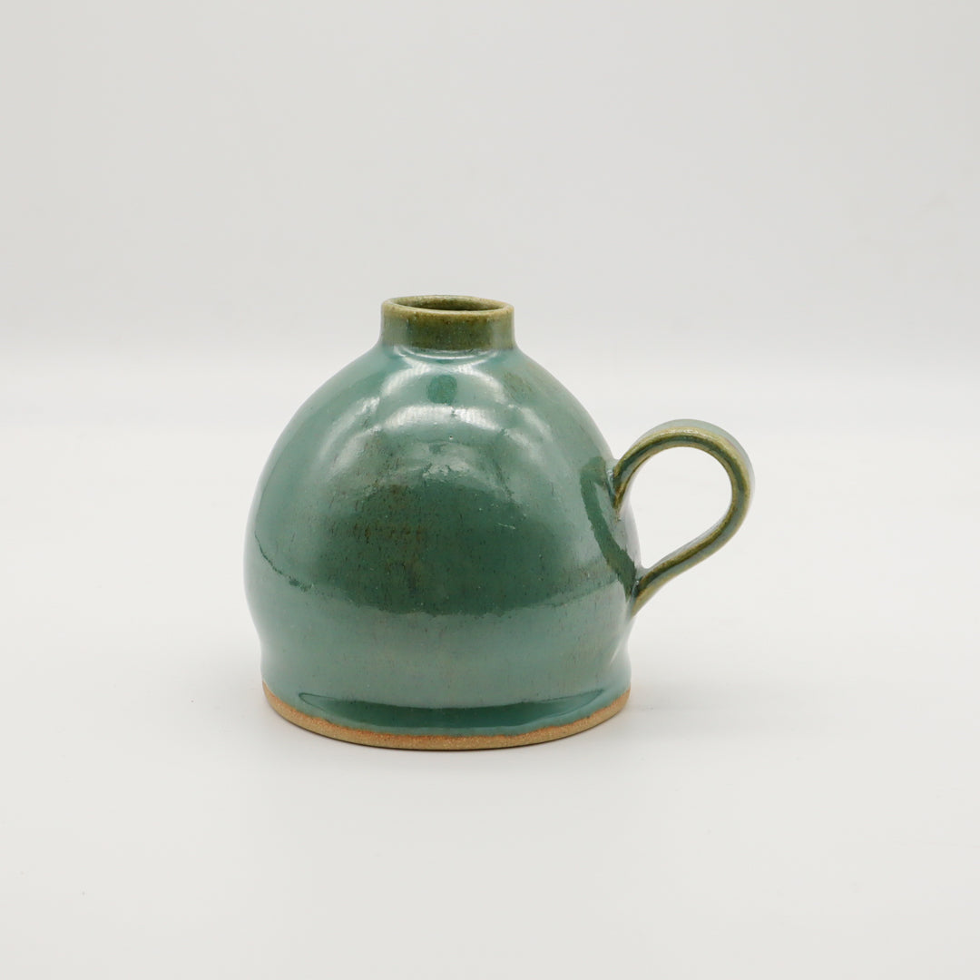 [Yaguchi Keiji] Donrapo Flower Vase, Celadon