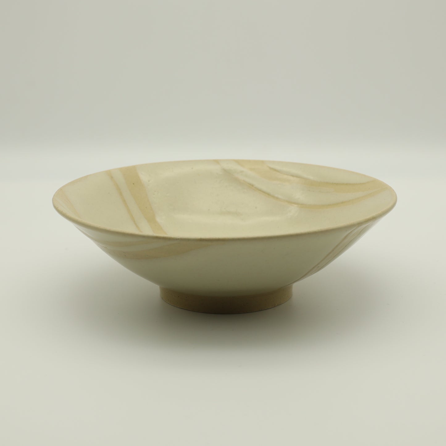 [Hagiwara Yoshinori] Bran glaze bowl with pattern